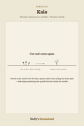 Diagram from the Kale grow guide